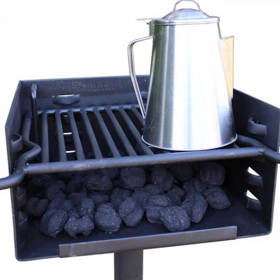 Scratch and Dent - Outdoor Park-Style Charcoal Grill - FINAL SALE - view 2