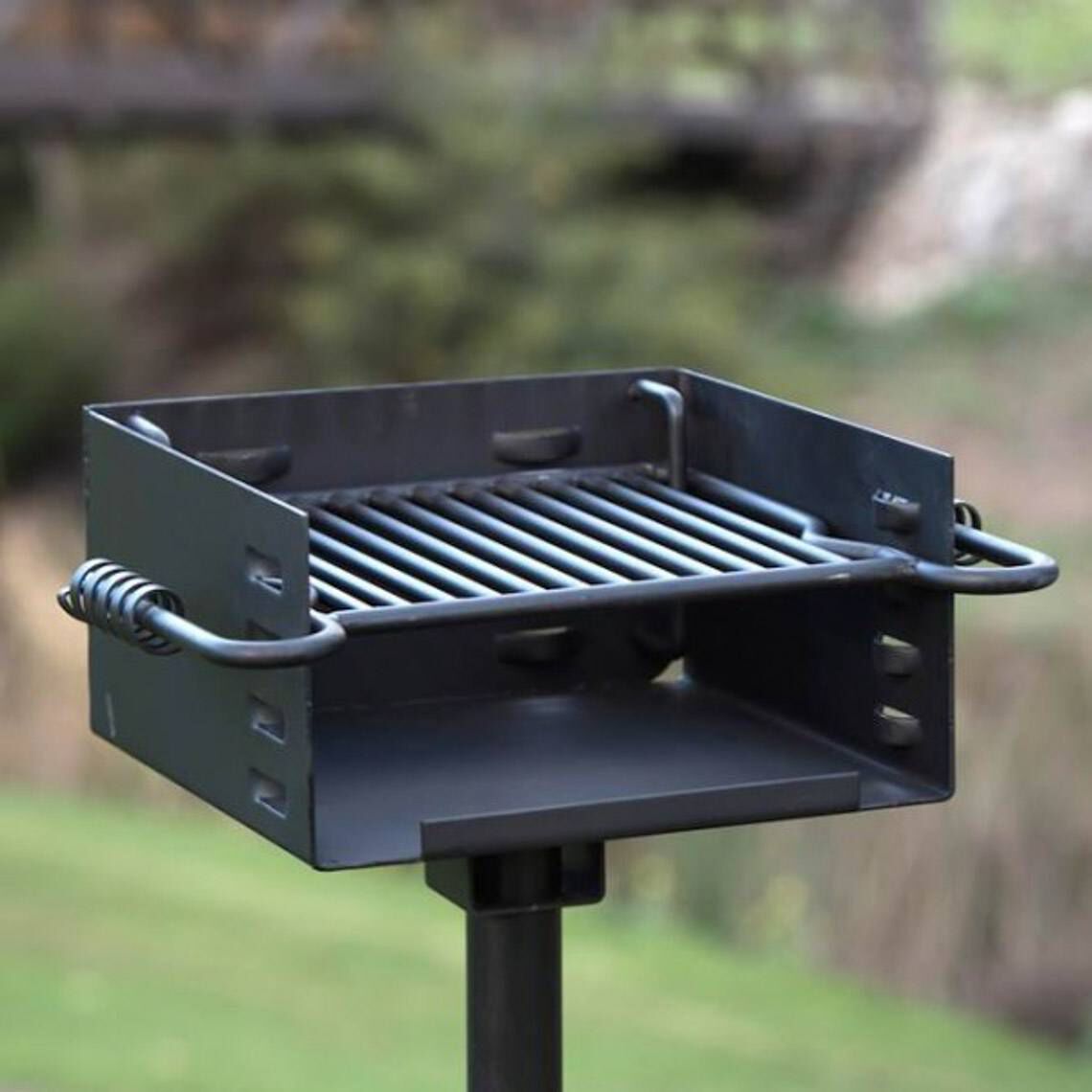 Scratch and Dent - Outdoor Park-Style Charcoal Grill - FINAL SALE - view 3