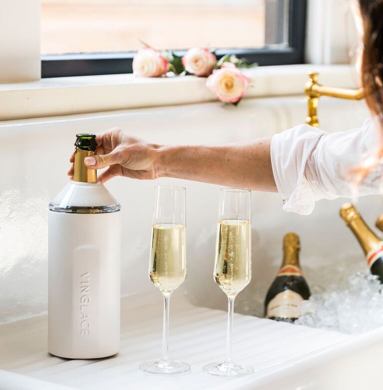 Vinglacé Wine Chiller | White