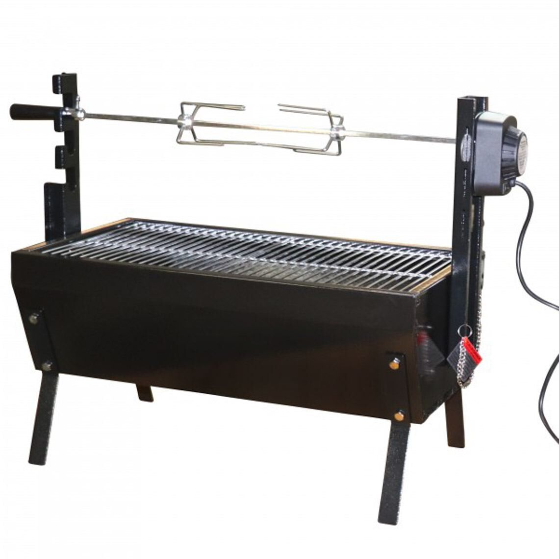 Scratch and Dent - 28" Stainless Steel Spit Rod Rotisserie Grill | v2 - FINAL SALE - view 2
