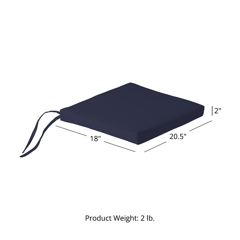 Sunbrella® Cushion for Sandhill Armchair | Navy Blue