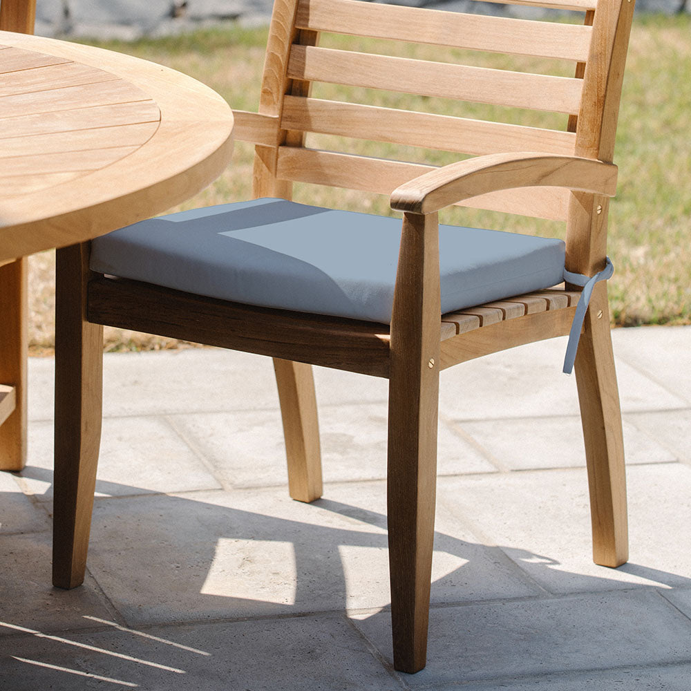 Sunbrella® Cushion for Sandhill Armchair | Air Blue - view 29