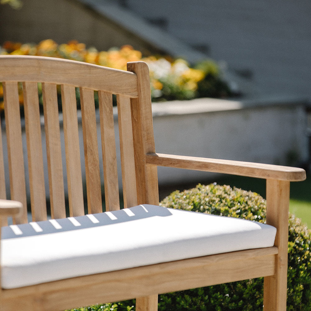 Sunbrella® Cushion for 4 FT Solstice Bench | White - view 4