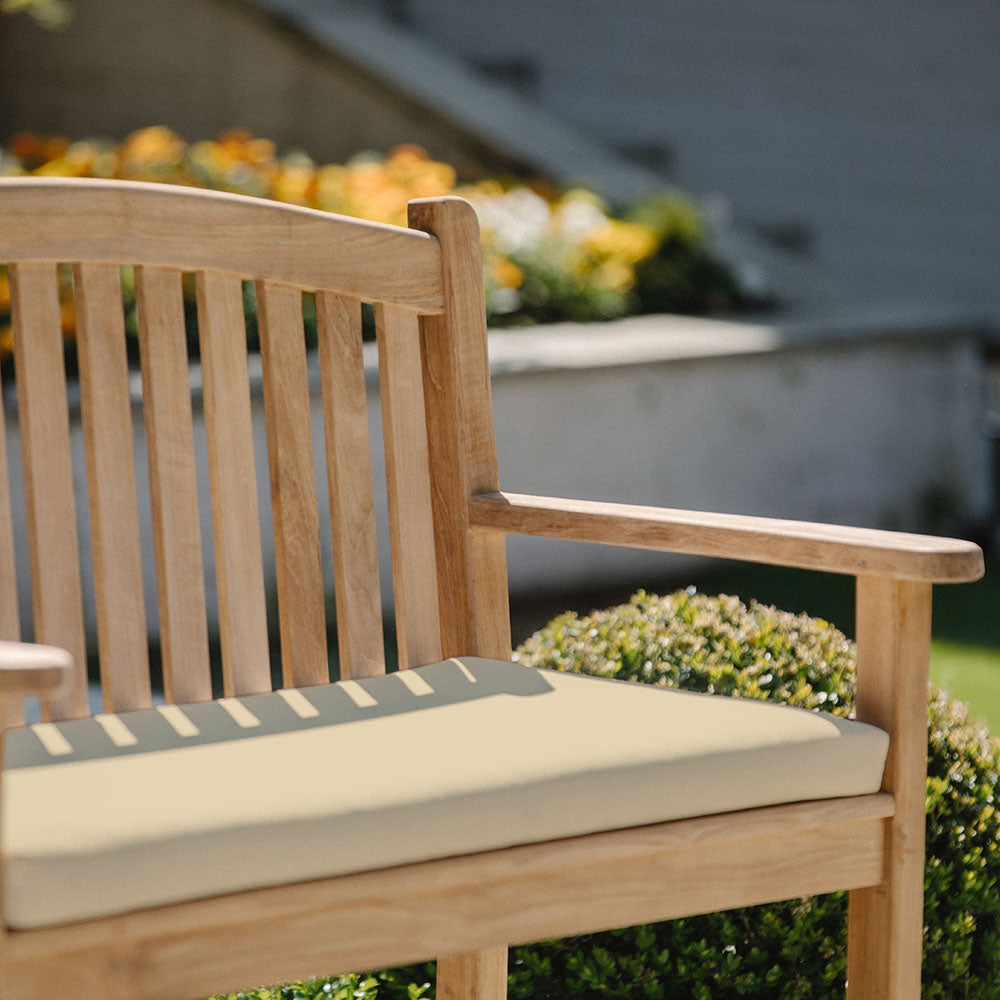 Sunbrella® Cushion for 4 FT Solstice Bench | Antique Beige - view 16