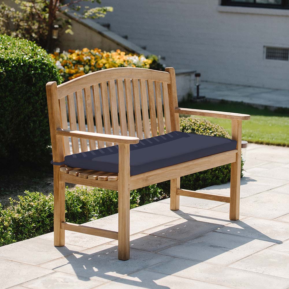 Sunbrella® Cushion for 4 FT Solstice Bench | Navy Blue - view 20