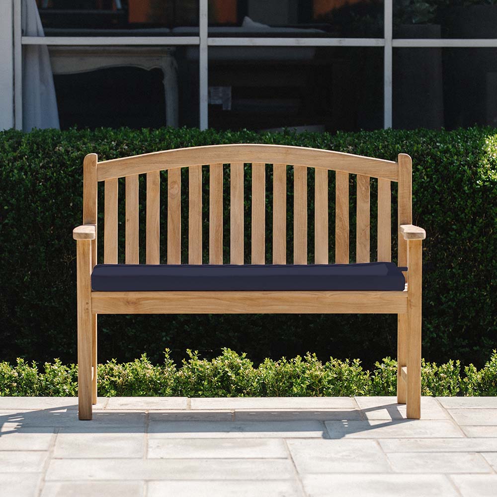 Sunbrella® Cushion for 4 FT Solstice Bench | Navy Blue - view 21