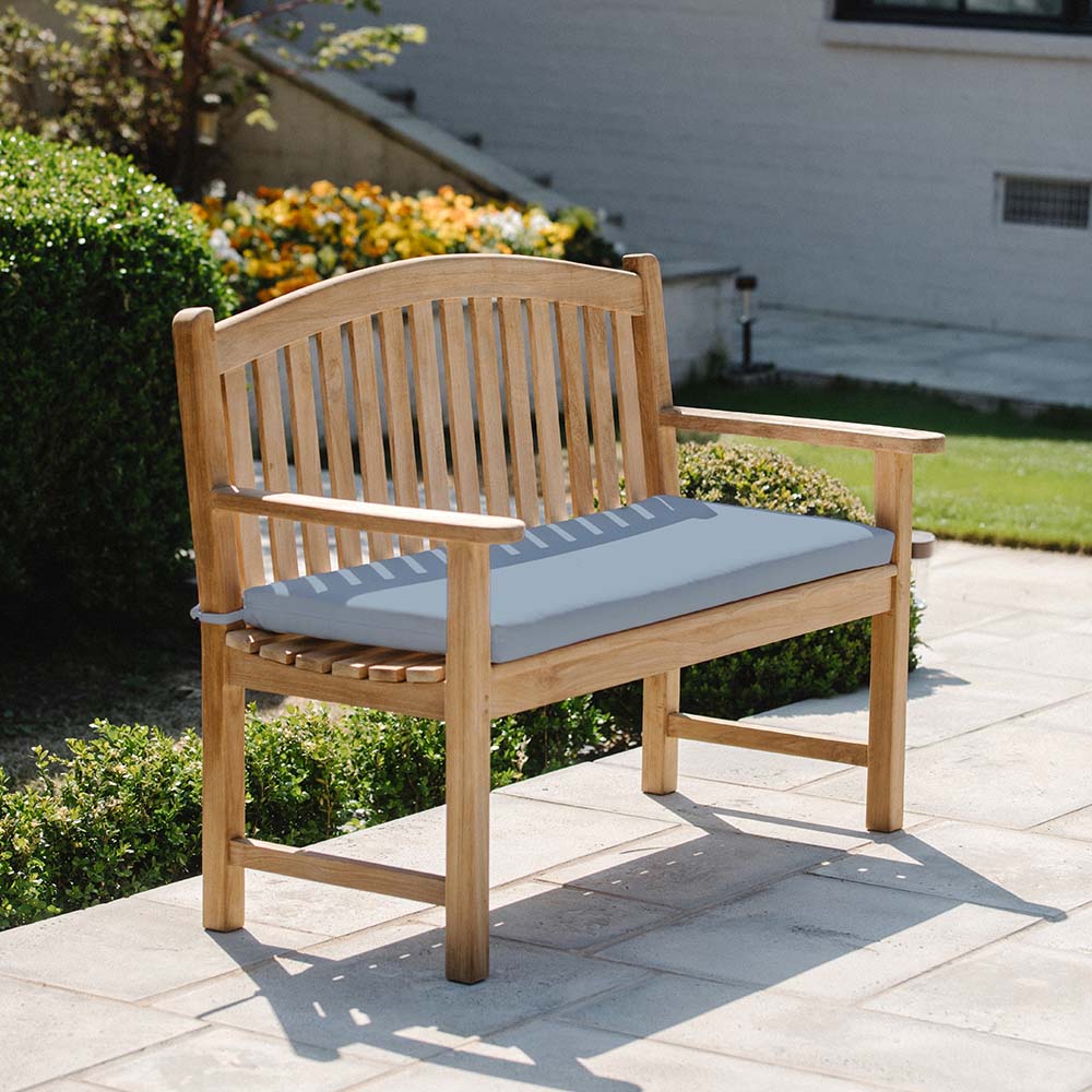 Sunbrella® Cushion for 4 FT Solstice Bench | Air Blue