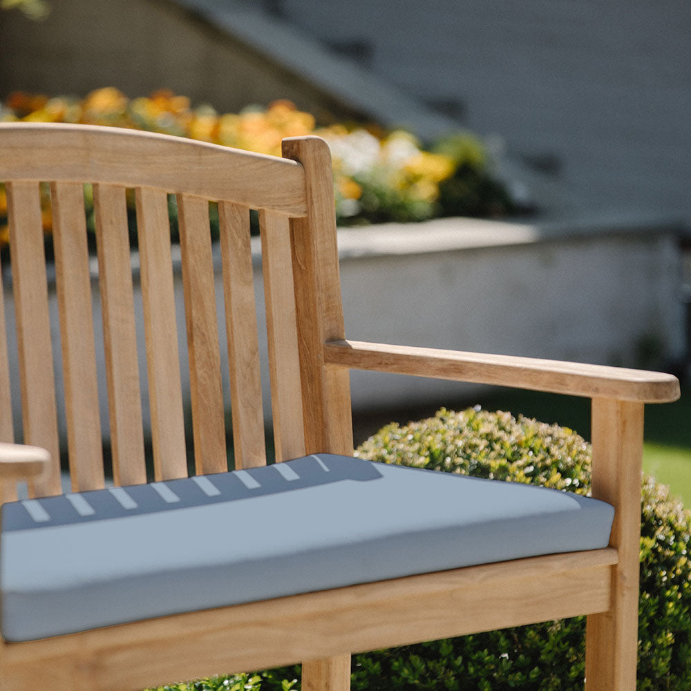 Sunbrella® Cushion for 4 FT Solstice Bench | Air Blue - view 28