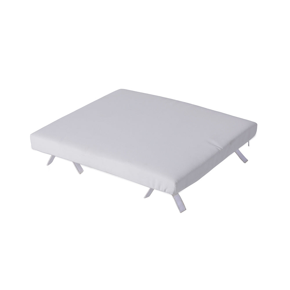 Sunbrella® Cushion for Adirondack Ottoman | White