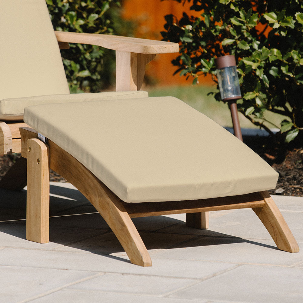 Sunbrella® Cushion for Adirondack Ottoman | Antique Beige