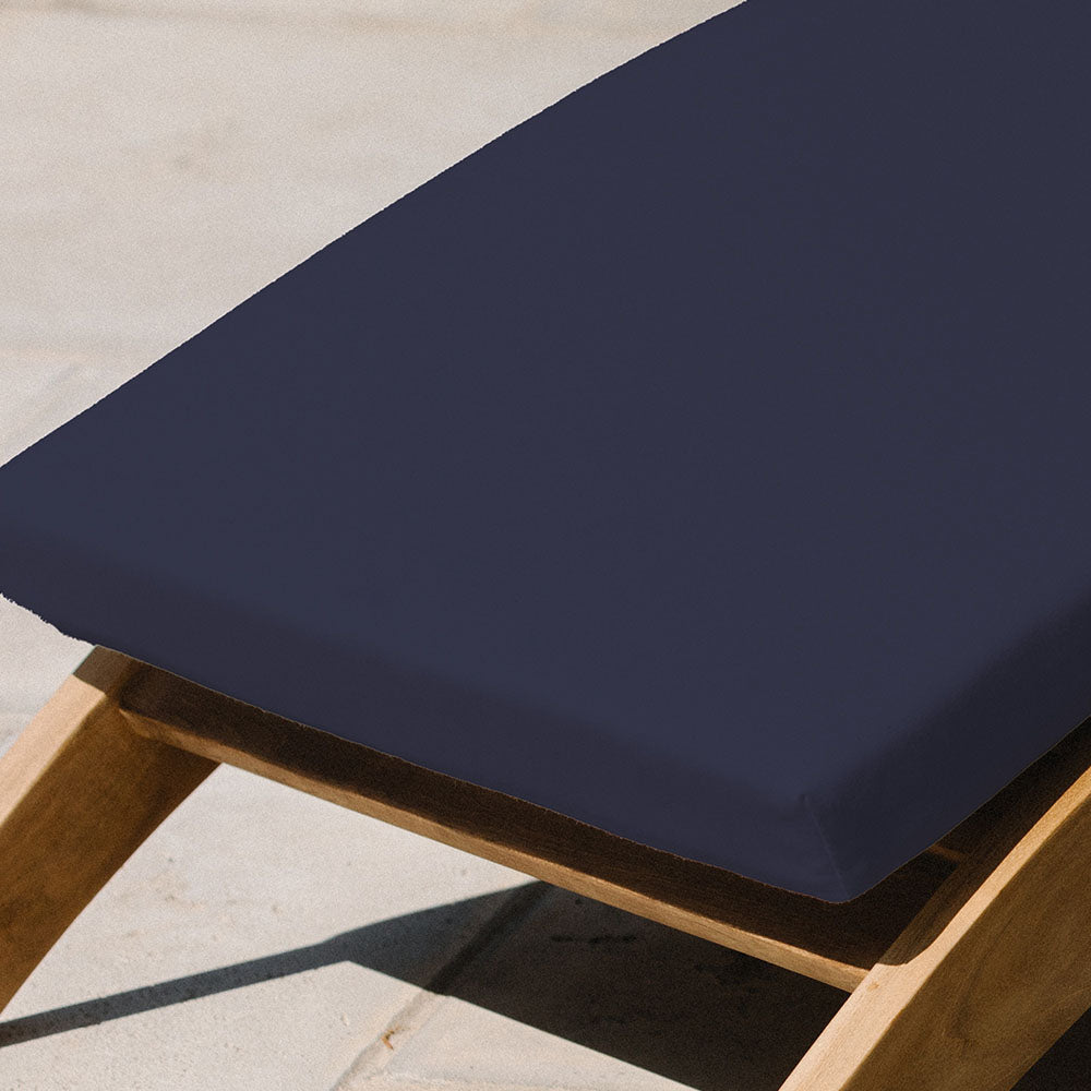 Sunbrella® Cushion for Adirondack Ottoman | Navy Blue