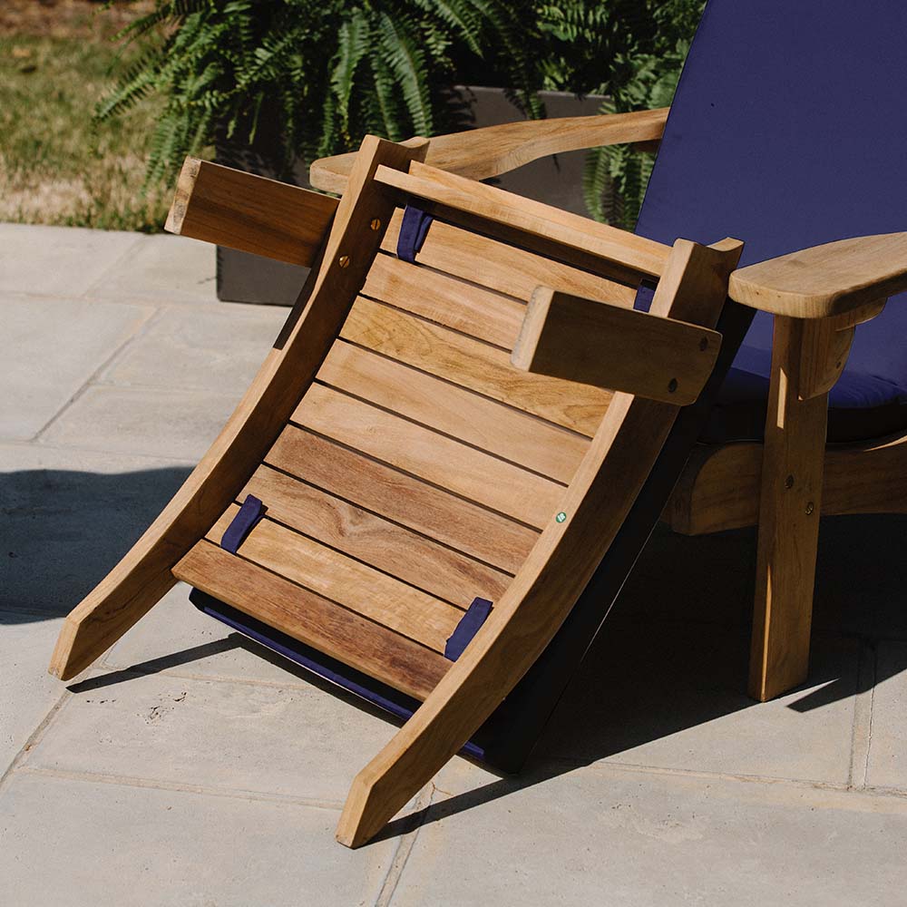 Sunbrella® Cushion for Adirondack Ottoman | Navy Blue