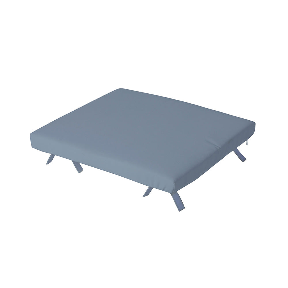 Sunbrella® Cushion for Adirondack Ottoman | Air Blue - view 25