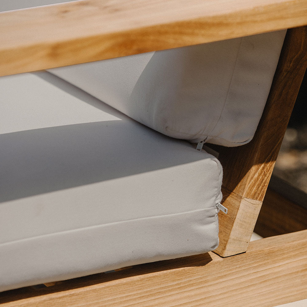Sunbrella® Cushion Set for Sierra Chair | Cast Silver - view 12