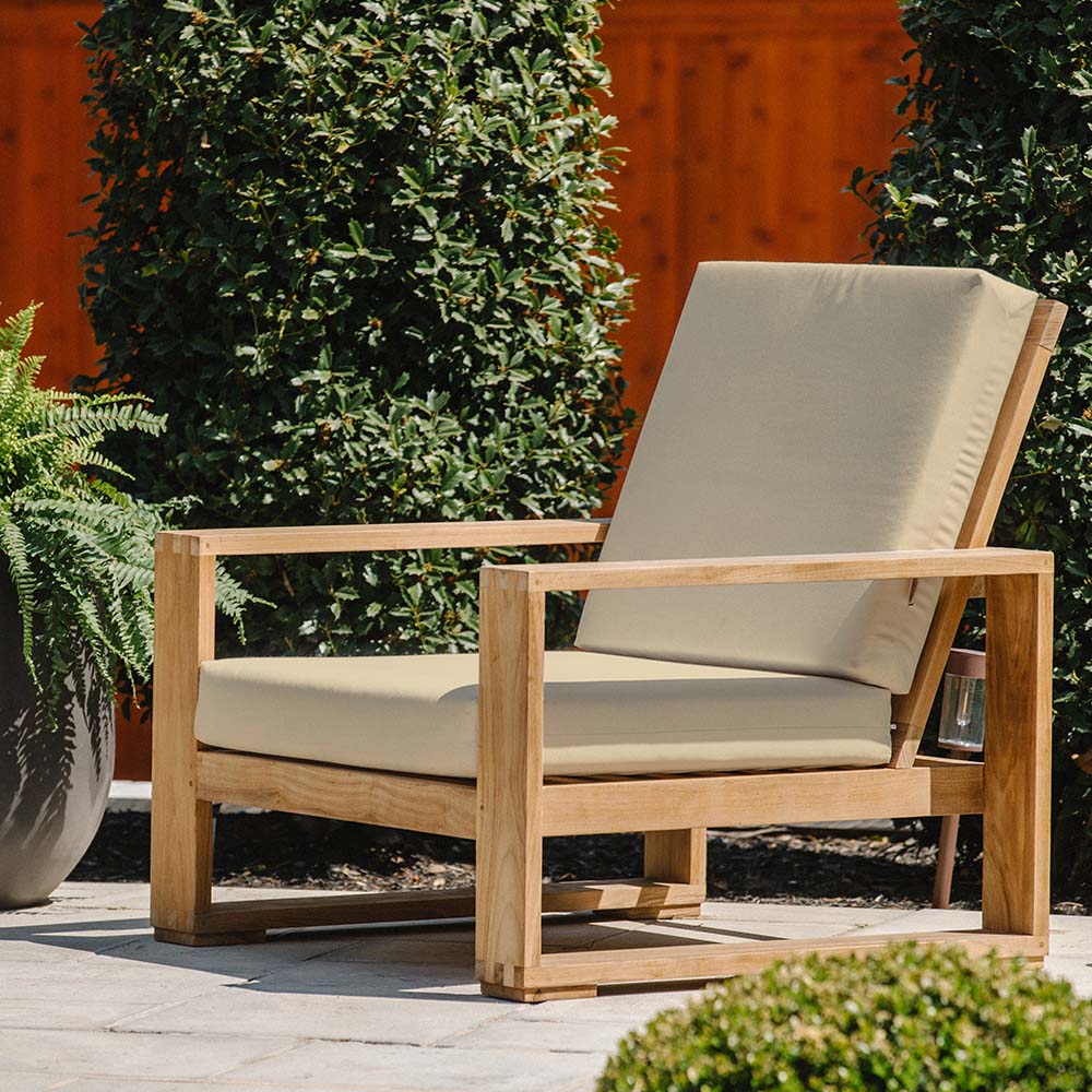 Sunbrella® Cushion Set for Sierra Chair | Antique Beige - view 16