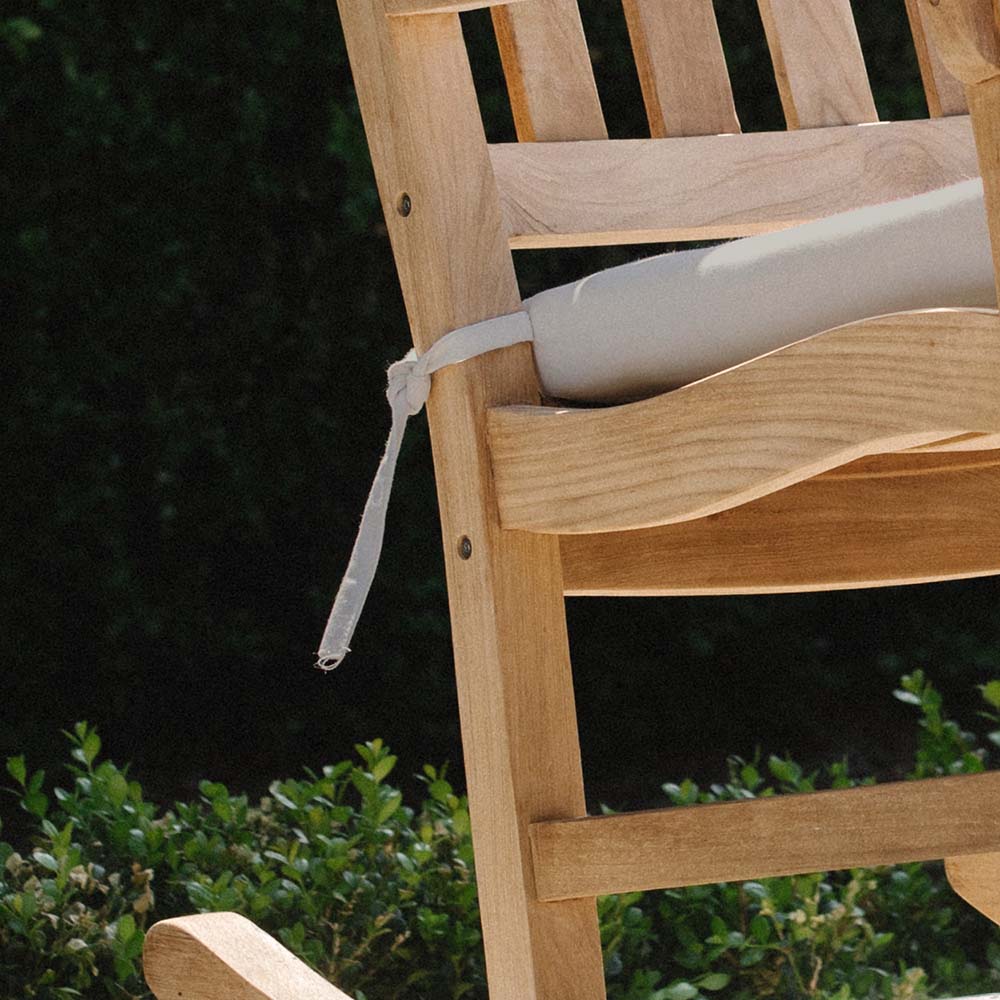 Sunbrella® Cushion for Americana Rocking Chair | Cast Silver