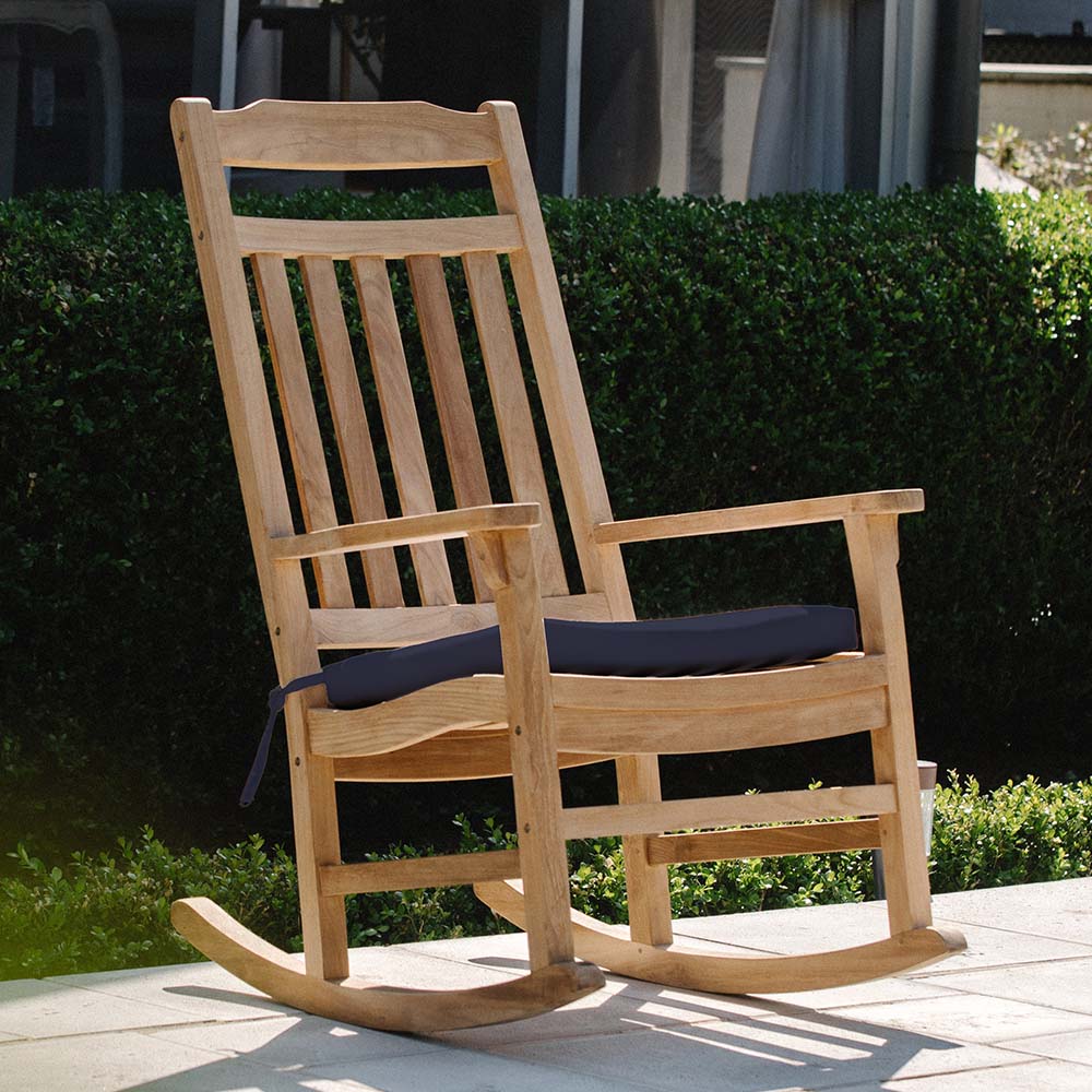 Sunbrella® Cushion for Americana Rocking Chair | Navy Blue - view 23