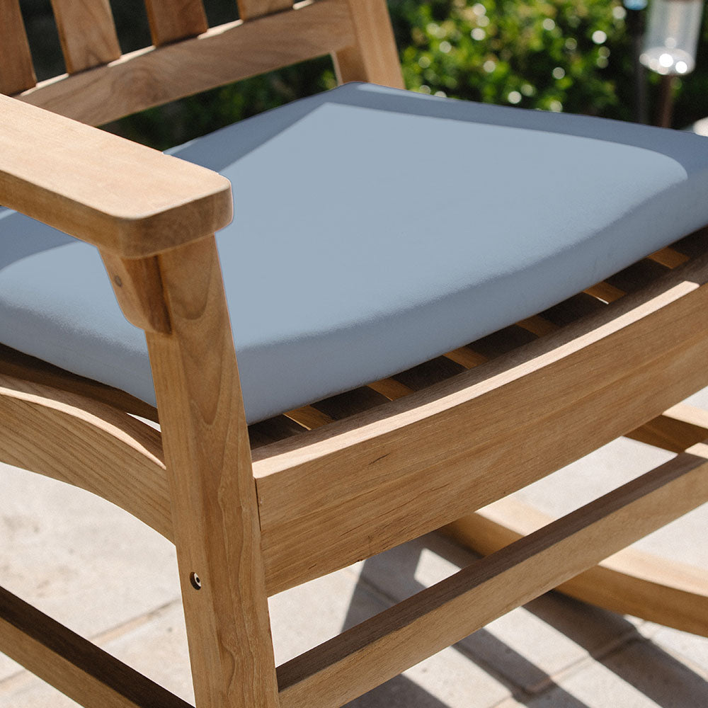 Sunbrella® Cushion for Americana Rocking Chair | Air Blue