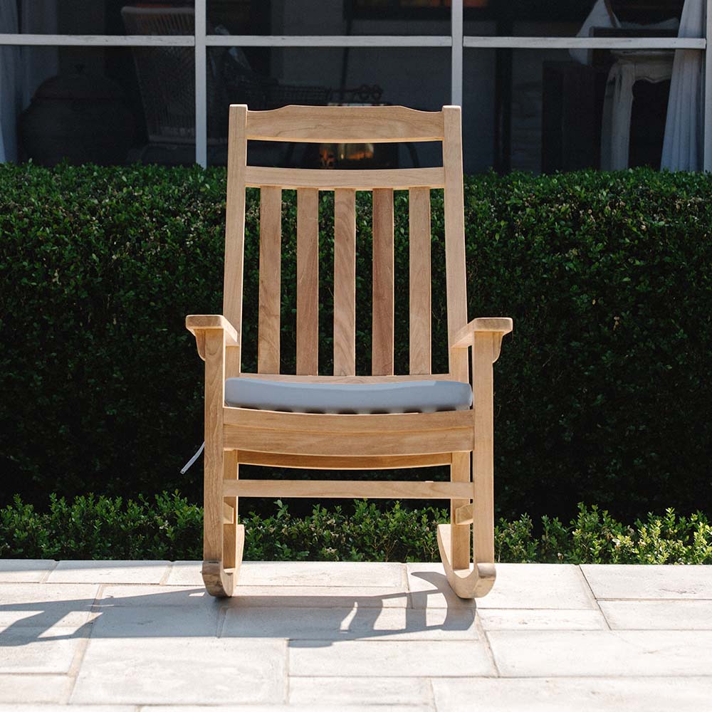 Sunbrella® Cushion for Americana Rocking Chair | Air Blue - view 27