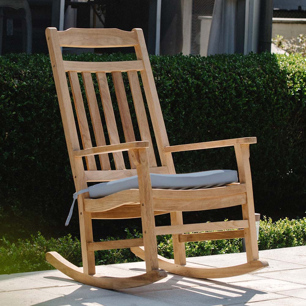 Sunbrella® Cushion for Americana Rocking Chair | Air Blue - view 29