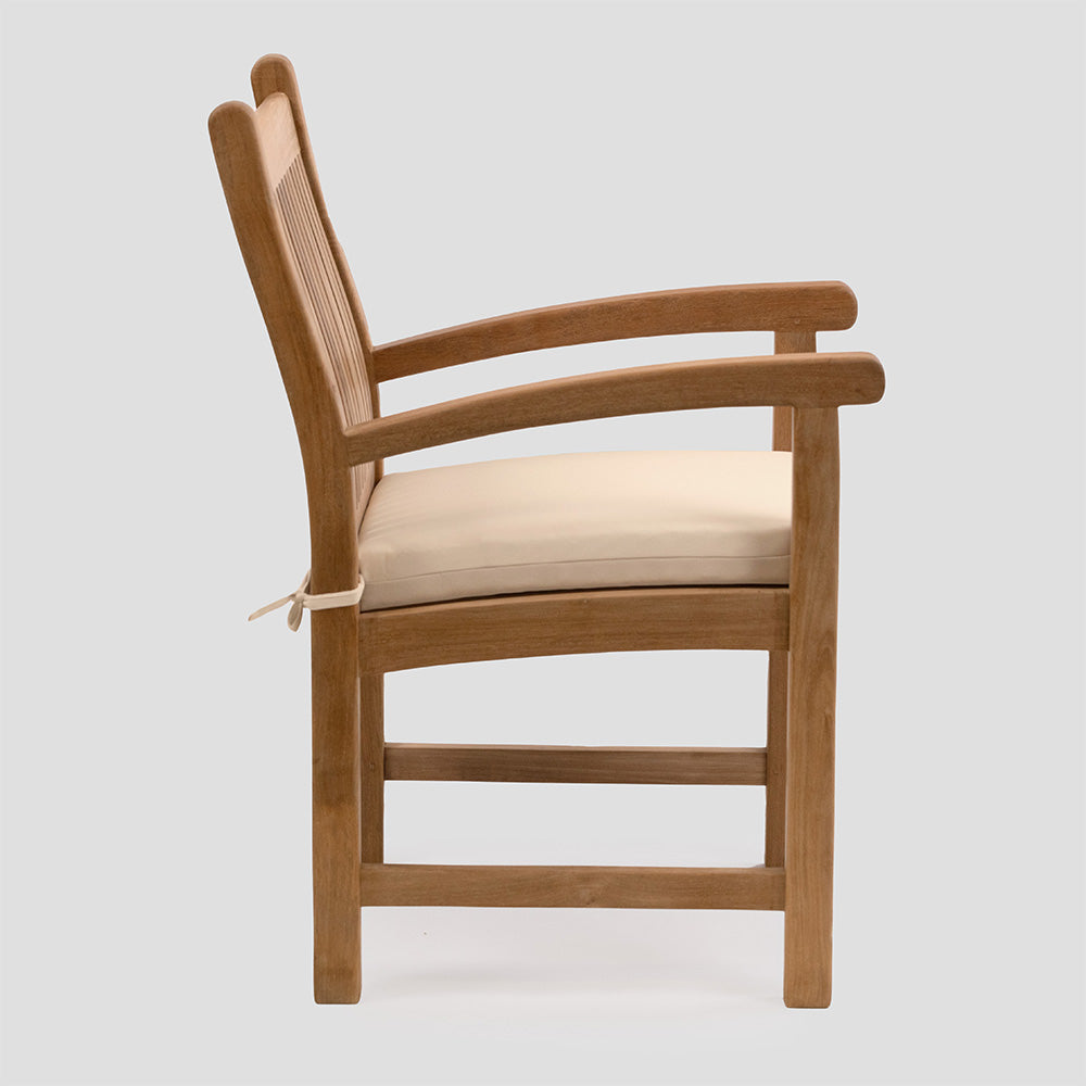 Sunbrella® Savannah Armchair Cushion | Antique Beige - view 26