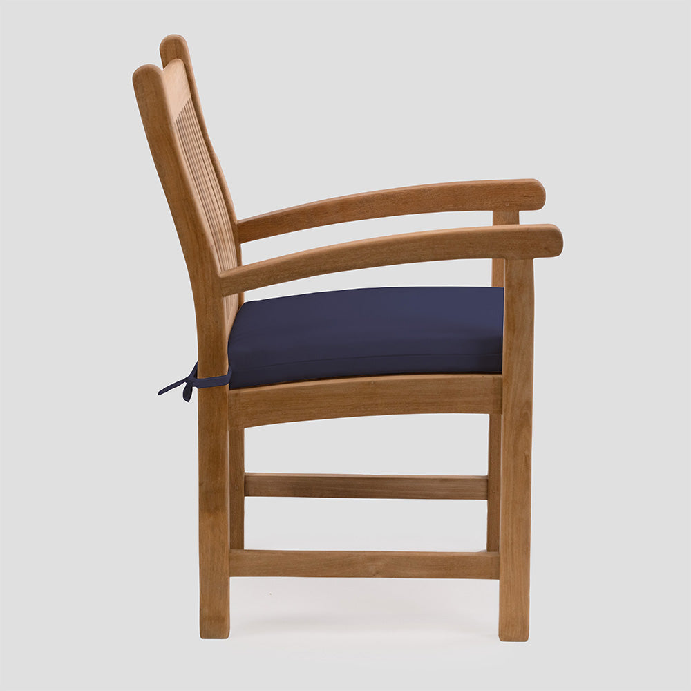 Sunbrella® Savannah Armchair Cushion | Navy Blue - view 36