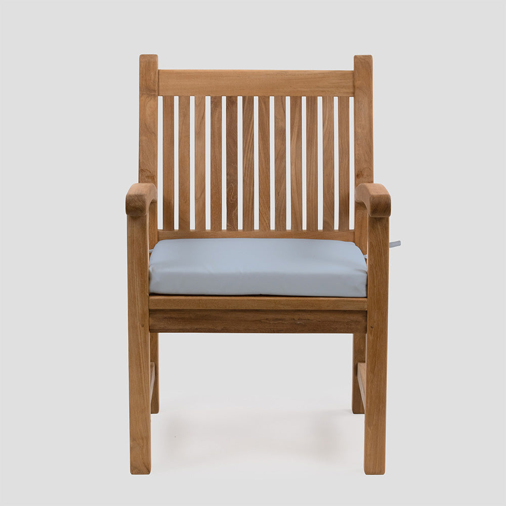 Sunbrella® Savannah Armchair Cushion | Air Blue
