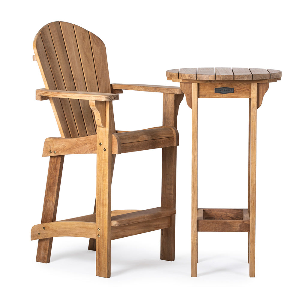 Adirondack Bar Table and Chair Set - view 1