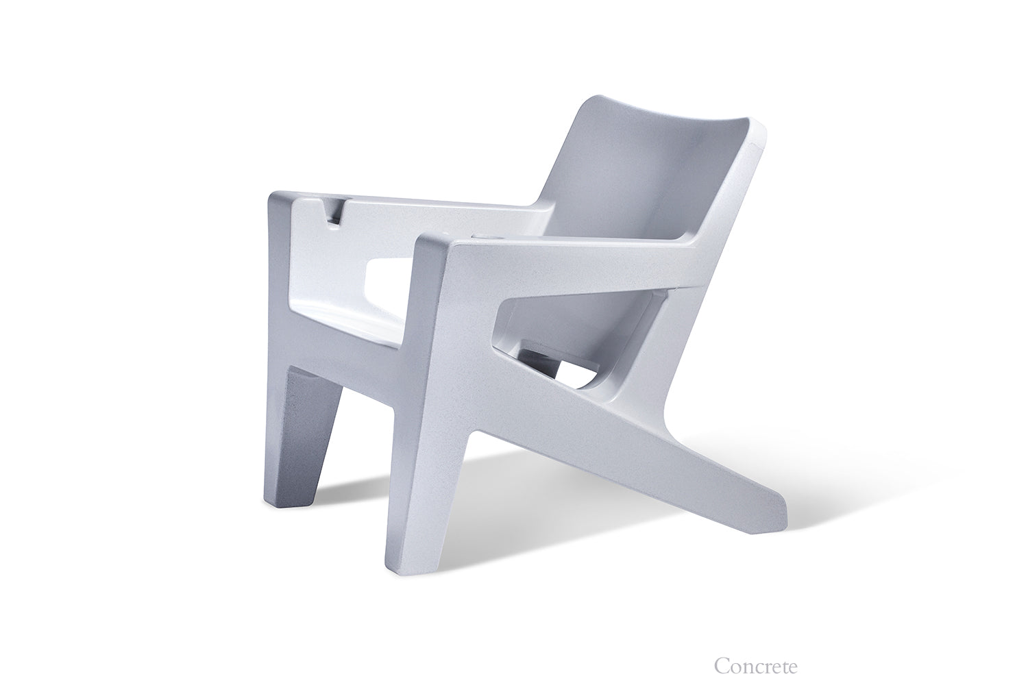 Tupelo Bask Lounge Chair | Concrete Gray 