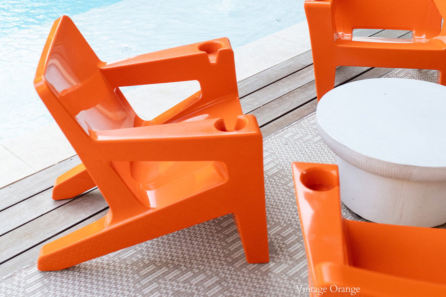 Tupelo Bask Lounge Chair | Vintage Orange - view 13