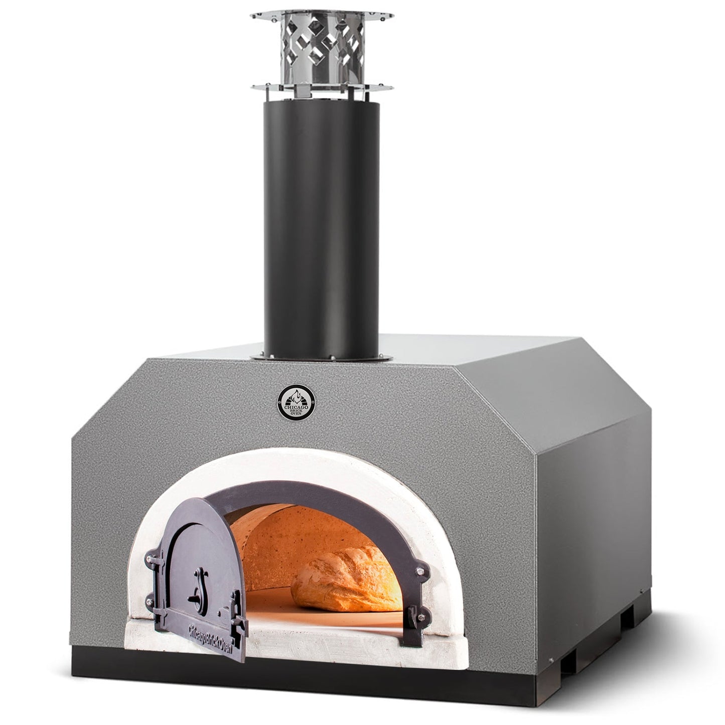 Chicago Brick Oven-750 Countertop-38"x28" Wood Fired Pizza Oven | Silver Vein - view 6