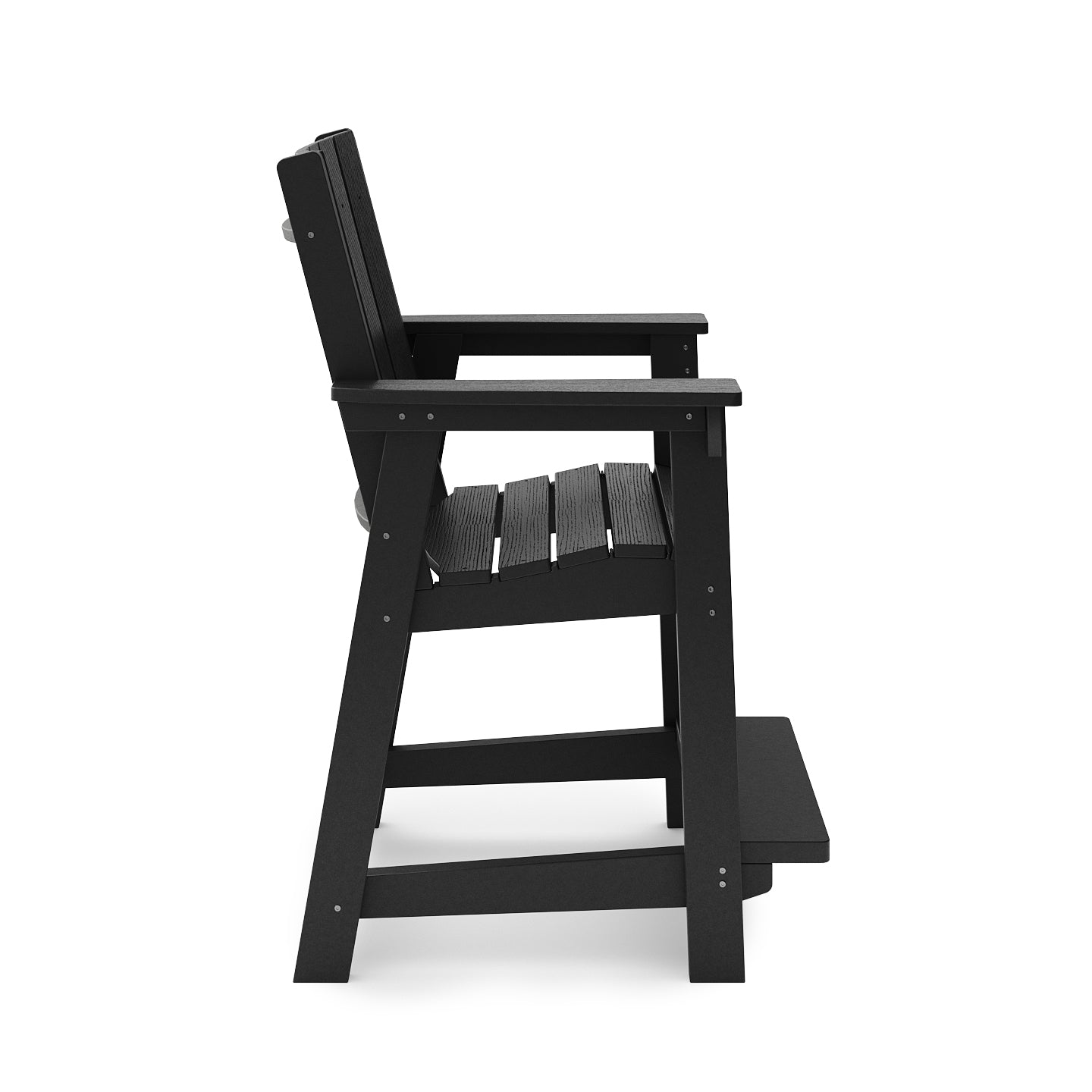 SoPoly Callaway Counter Chair | Black - view 3