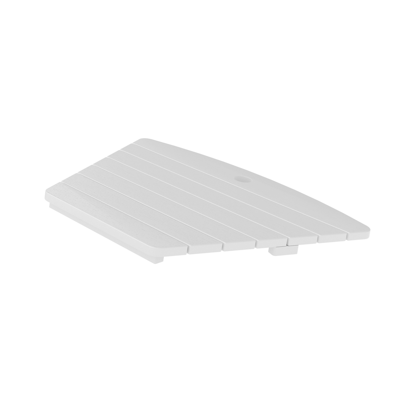 SoPoly St. Simons Angled Tete-a-Tete | Destin White