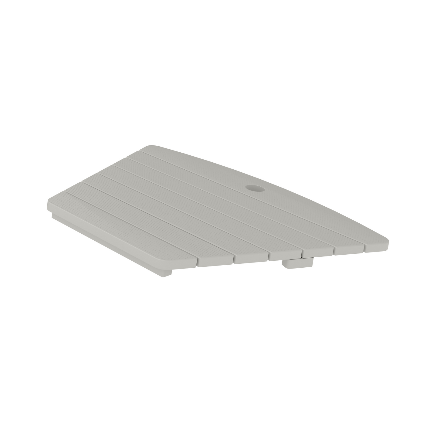 SoPoly St. Simons Angled Tete-a-Tete | Heron Gray