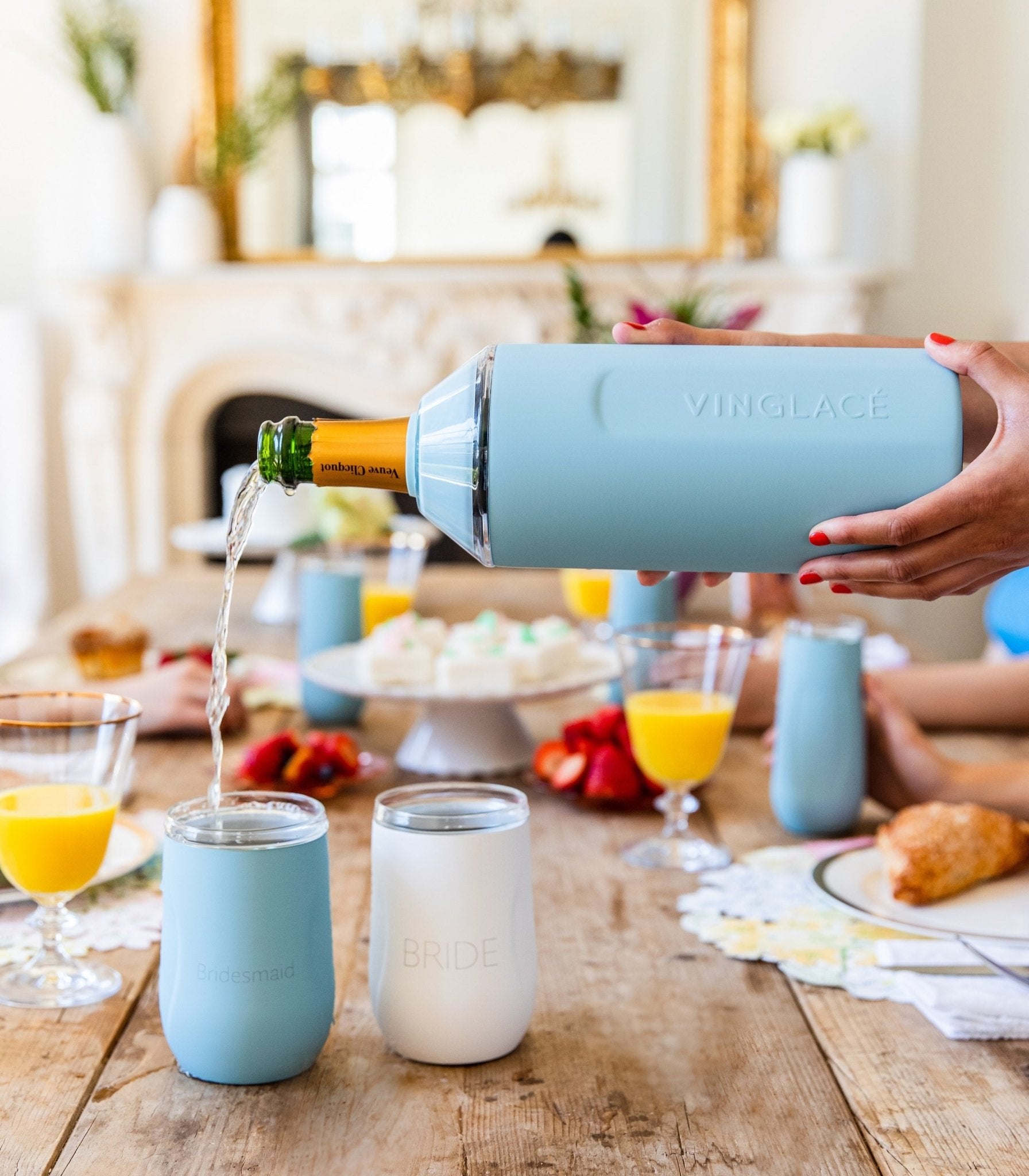 Vinglacé Wine Chiller | Cool Blue