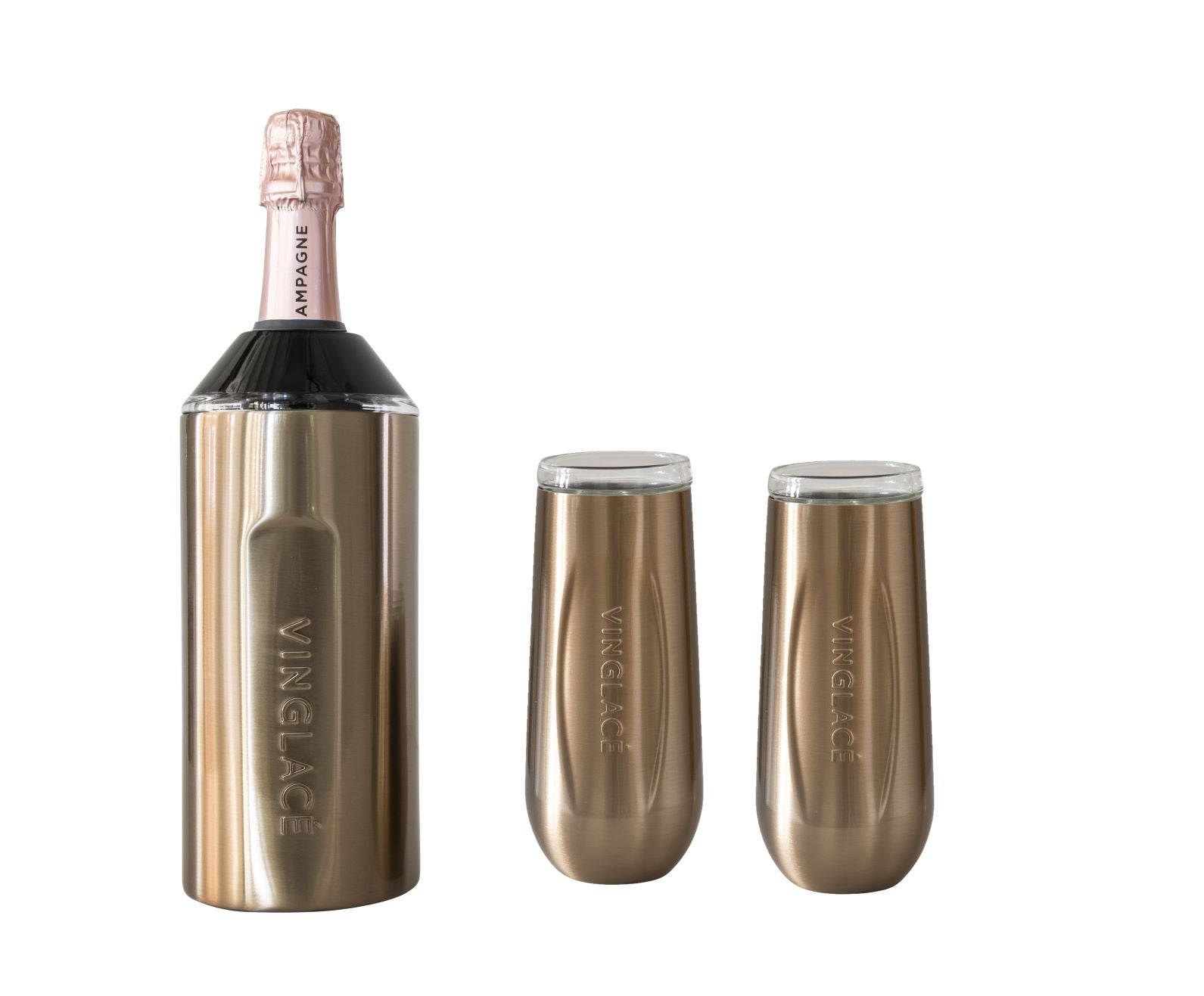 Vinglacé Champagne Gift Set | Copper