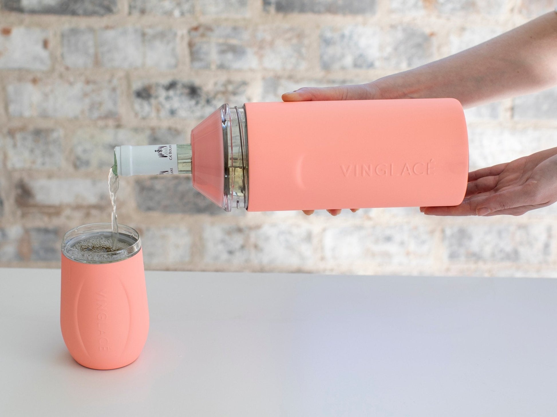 Vinglacé Wine Chiller | Coral