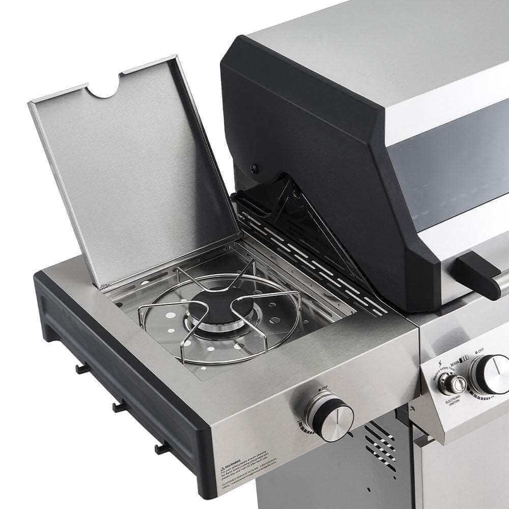 Monument Grills Denali 405 - Stainless Smart Tech Propane Gas Grill | Denali 405 & Grill Cover - view 19