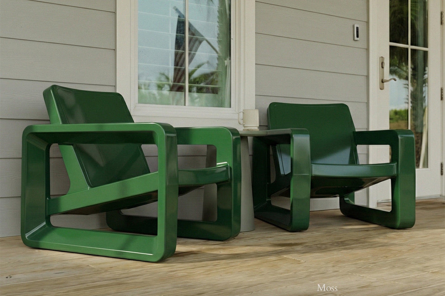 Tupelo Deck Lounge Chair | Heritage-Moss - view 22