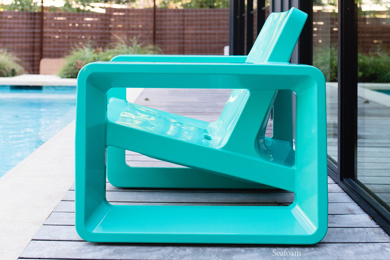 Tupelo Deck Lounge Chair | Seafoam Green