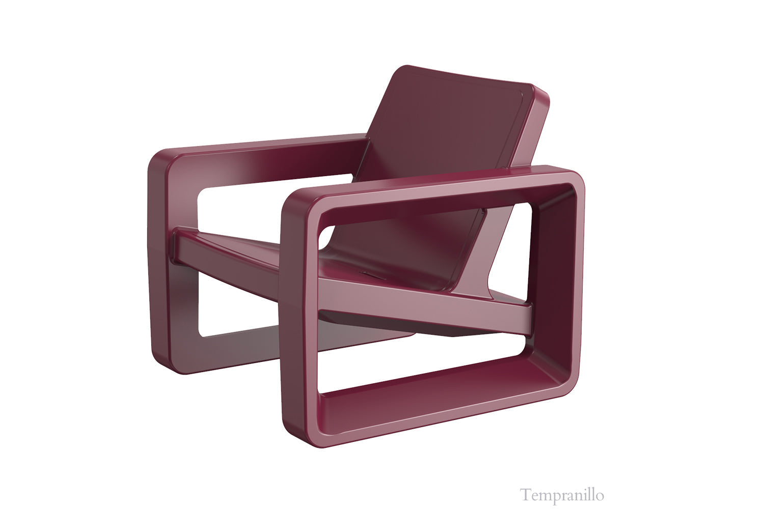 Tupelo Deck Lounge Chair | Heritage-Tempranillo