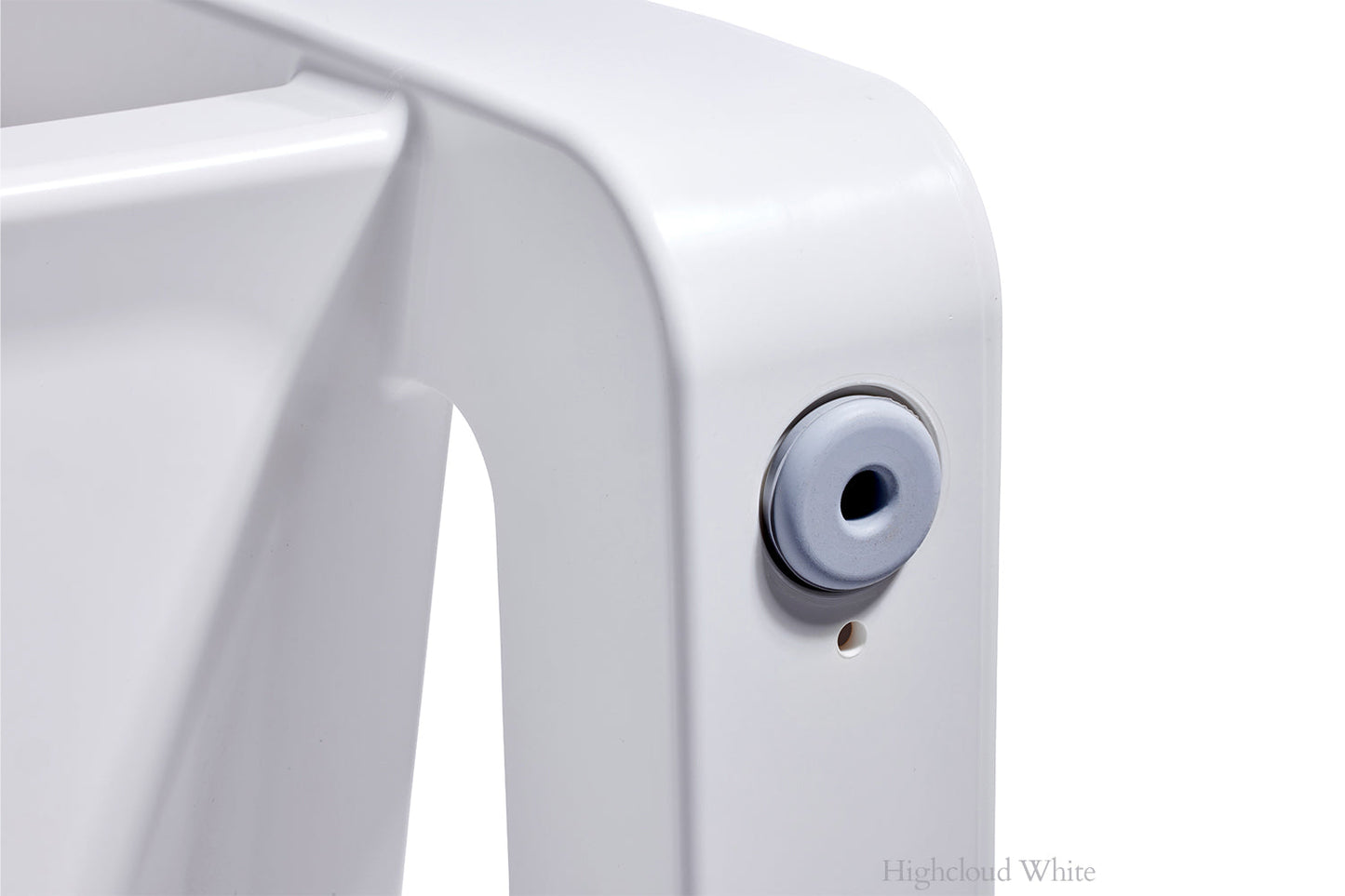 Tupelo Deck Lounge Chair | Highcloud White - view 4