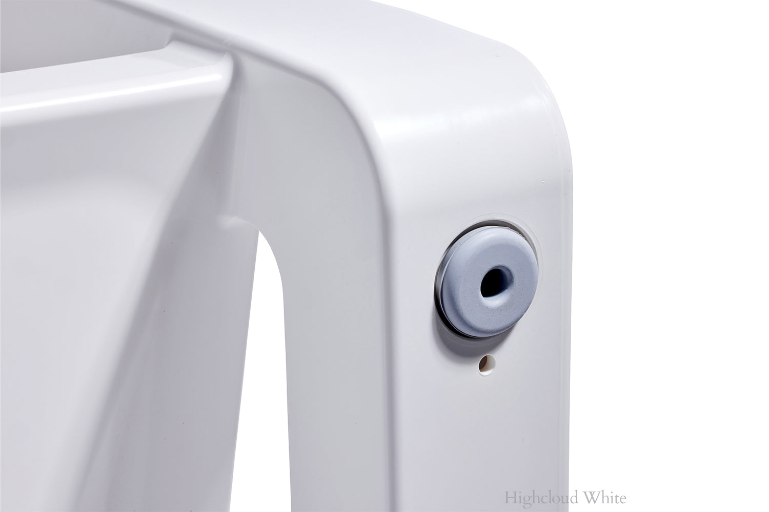Tupelo Deck Lounge Chair | Highcloud White