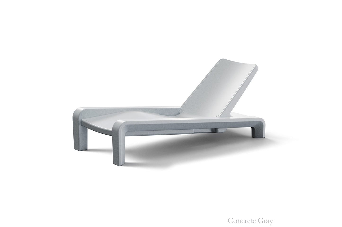 Tupelo Deck Chaise Lounge | Concrete Gray - view 12