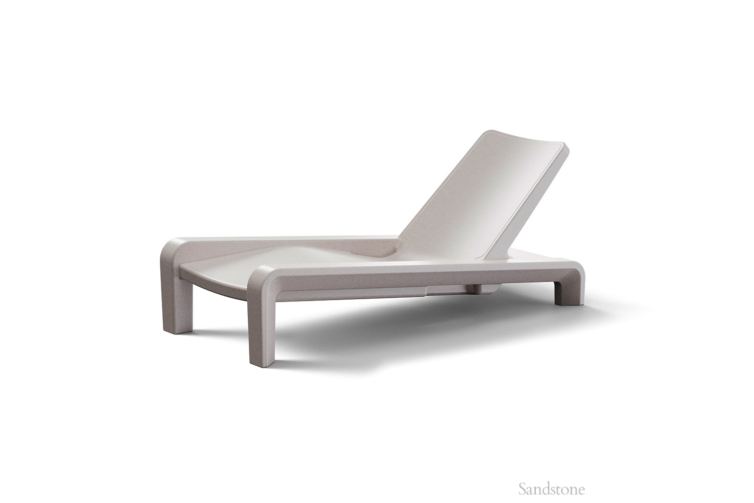Tupelo Deck Chaise Lounge | Sandstone