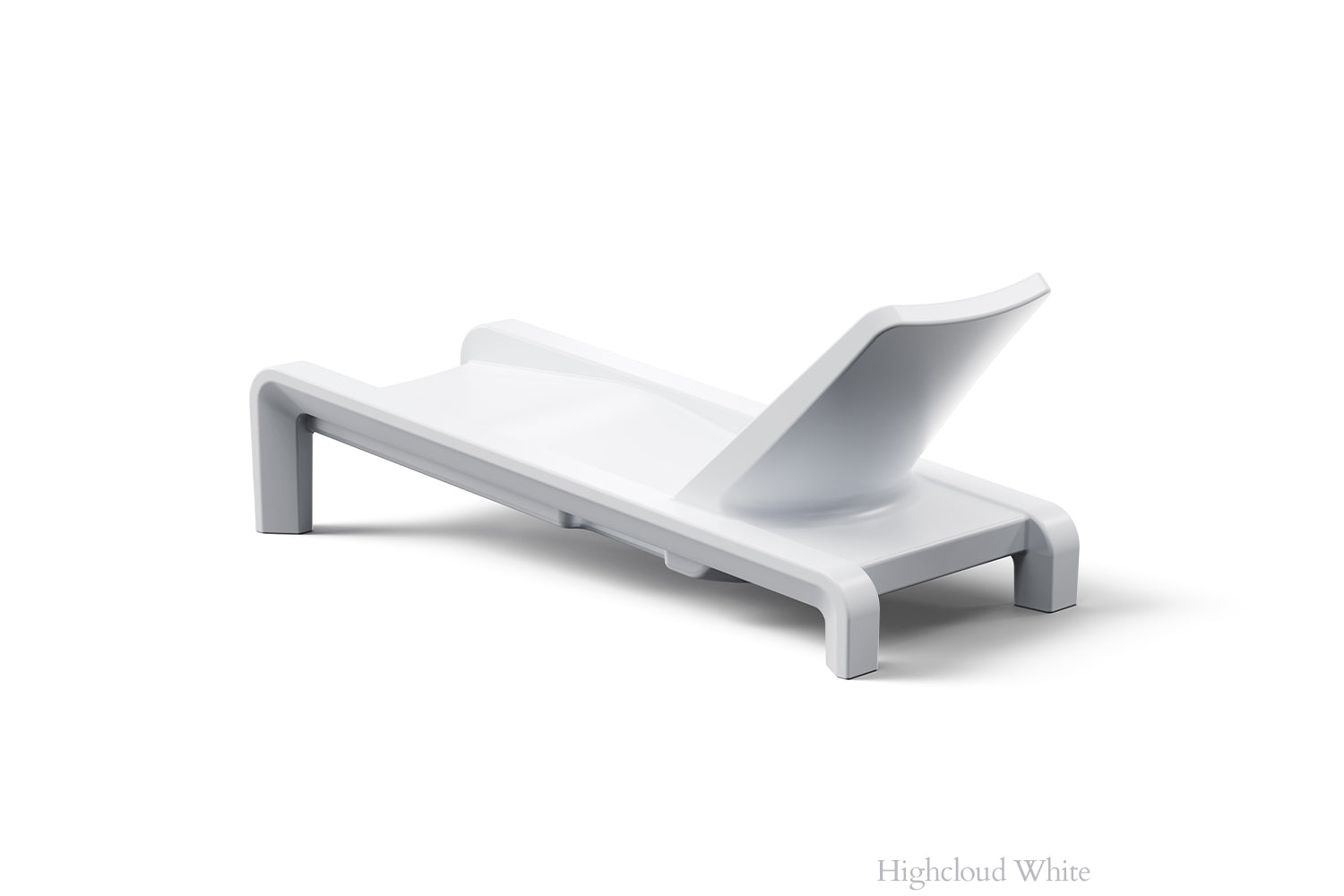Tupelo Deck Chaise Lounge | Highcloud White