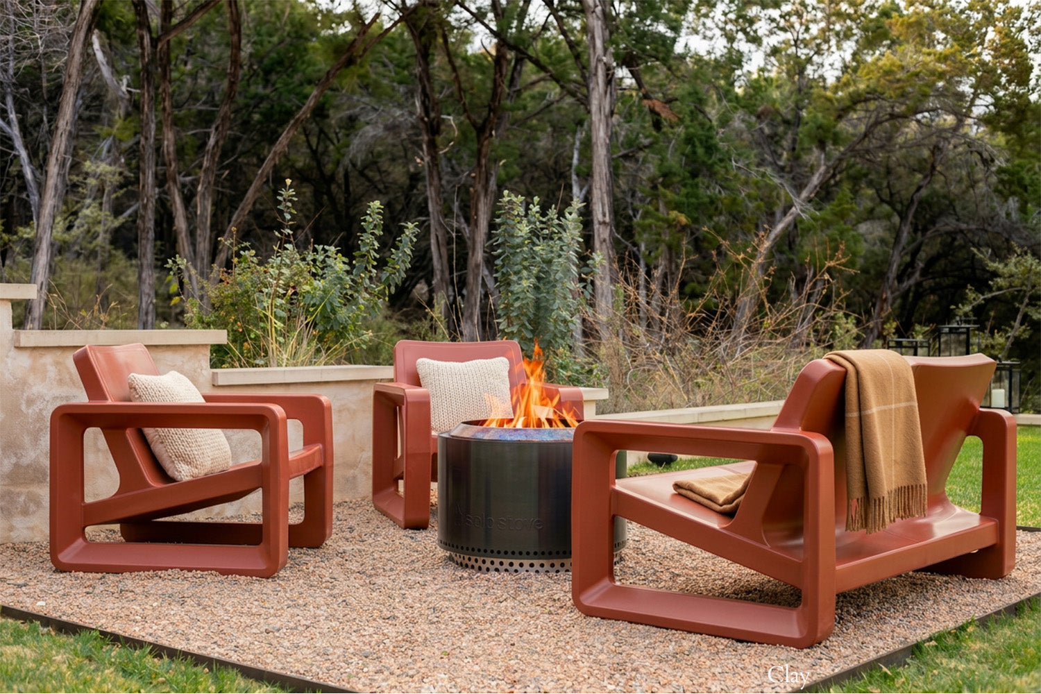 Tupelo Deck Loveseat | Heritage-Clay