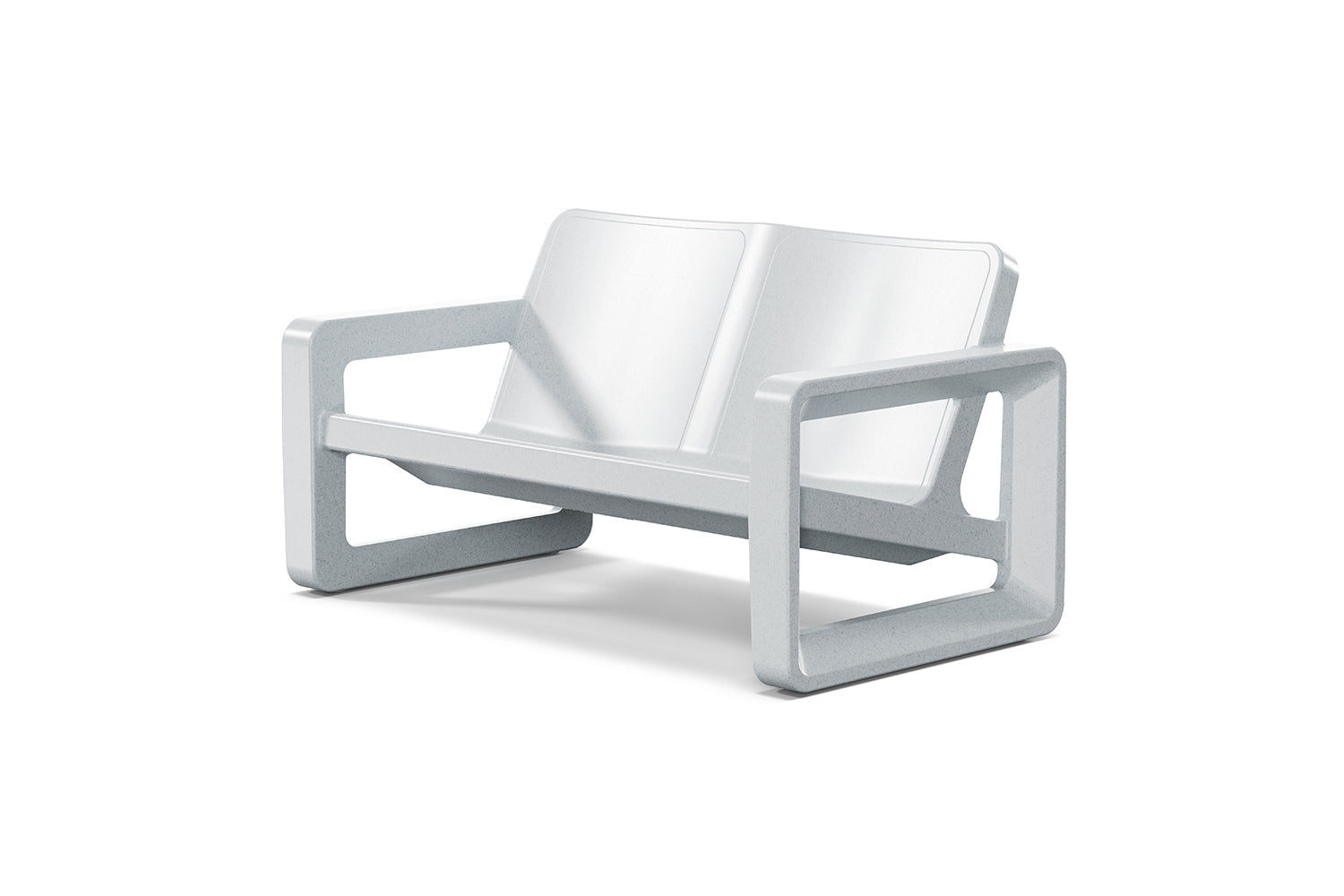 Tupelo Deck Loveseat | Concrete Gray