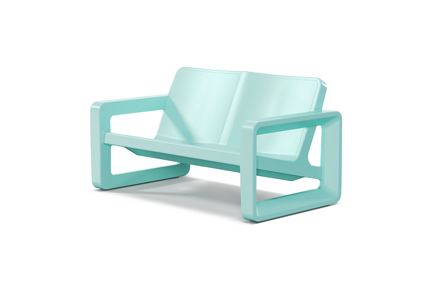 Tupelo Deck Loveseat | Seafoam Green