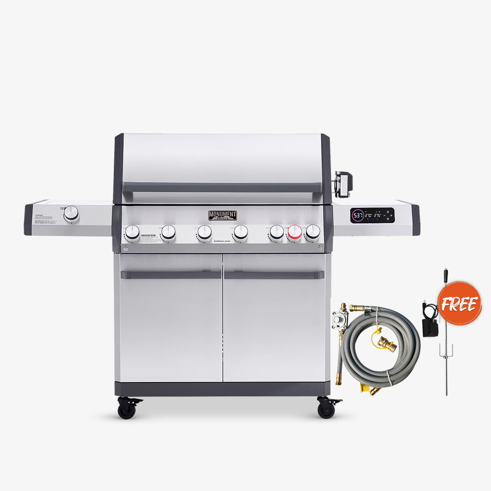Monument Eminence 605 - Master Power Stainless Natural/Propane Gas Grill | Eminence 605 (Include Free Rotisserie) & Natural Gas Conversion Kit - view 21